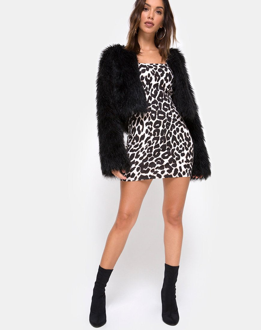 Immagine di Cinelle Bodycon Dress in Jaguar oversize