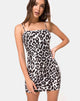 Immagine di Cinelle Bodycon Dress in Jaguar oversize
