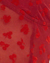  Maglia a fiocco rossa
