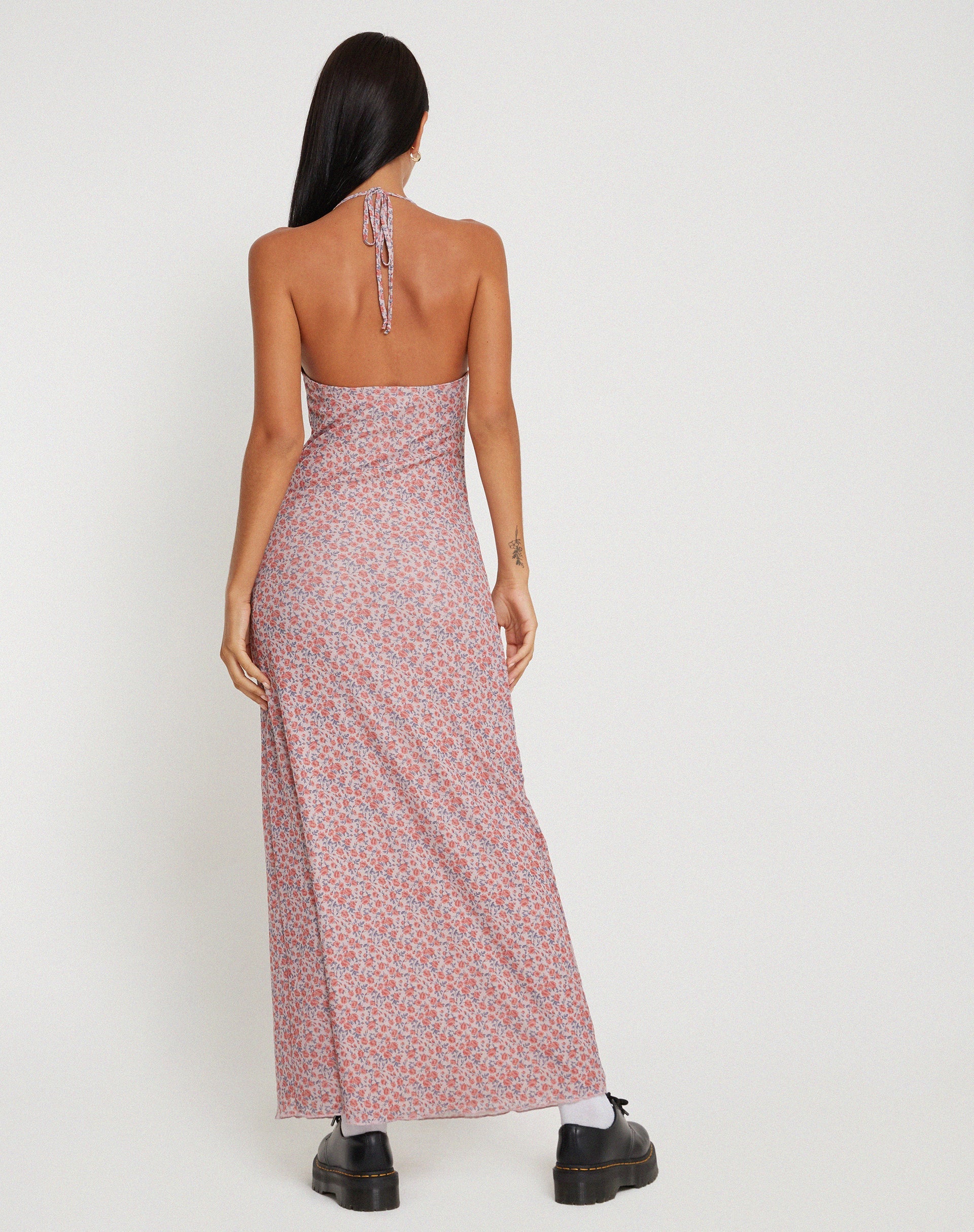immagine di Clovita Maxi Dress in Spring Rose Dusty Pink