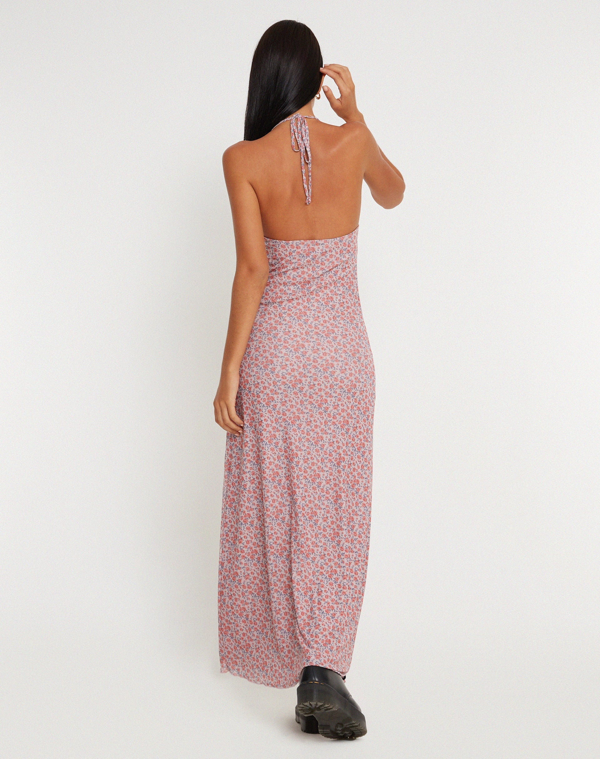 immagine di Clovita Maxi Dress in Spring Rose Dusty Pink