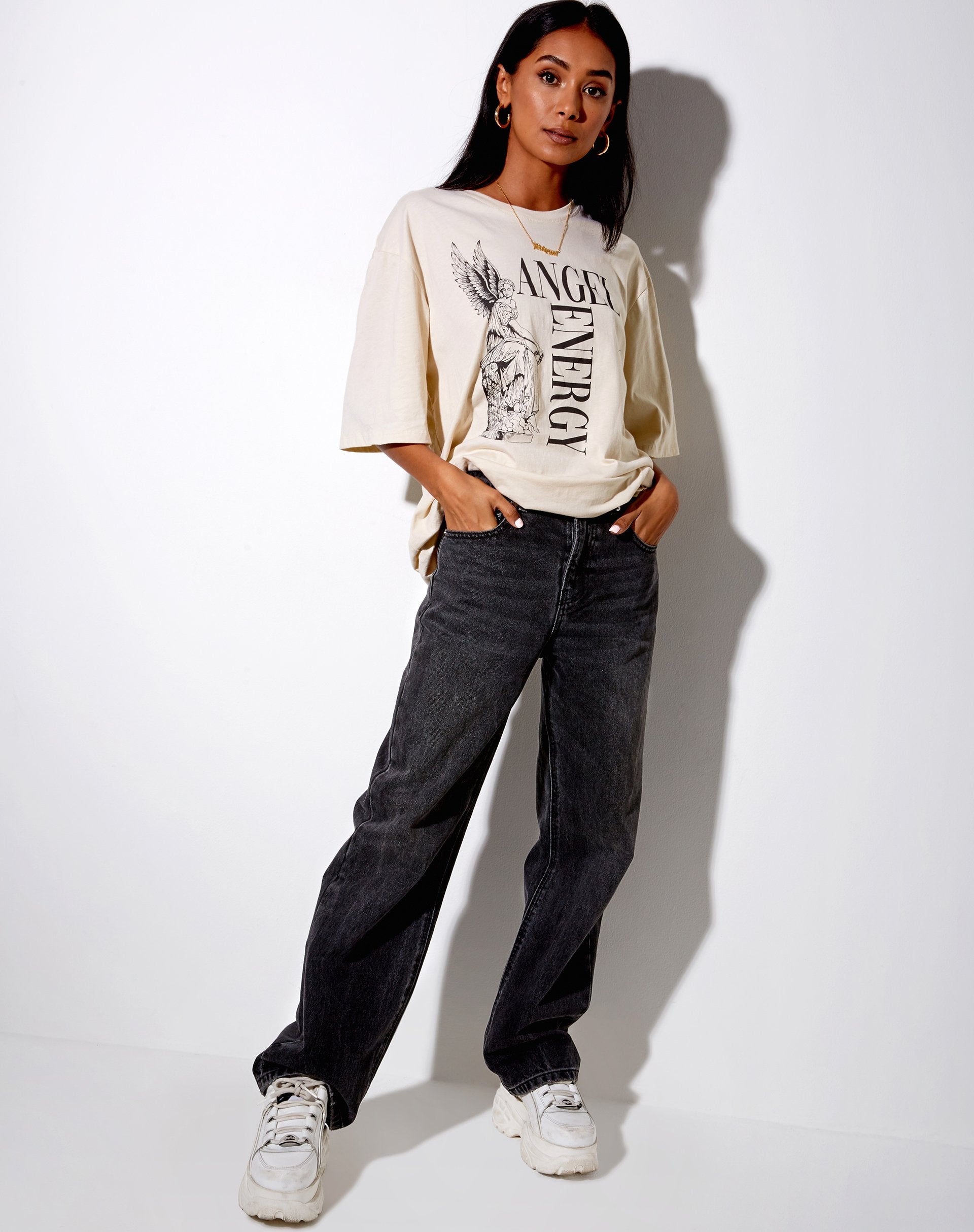 Immagine di Cocoon Tee in Stone Angel Energy