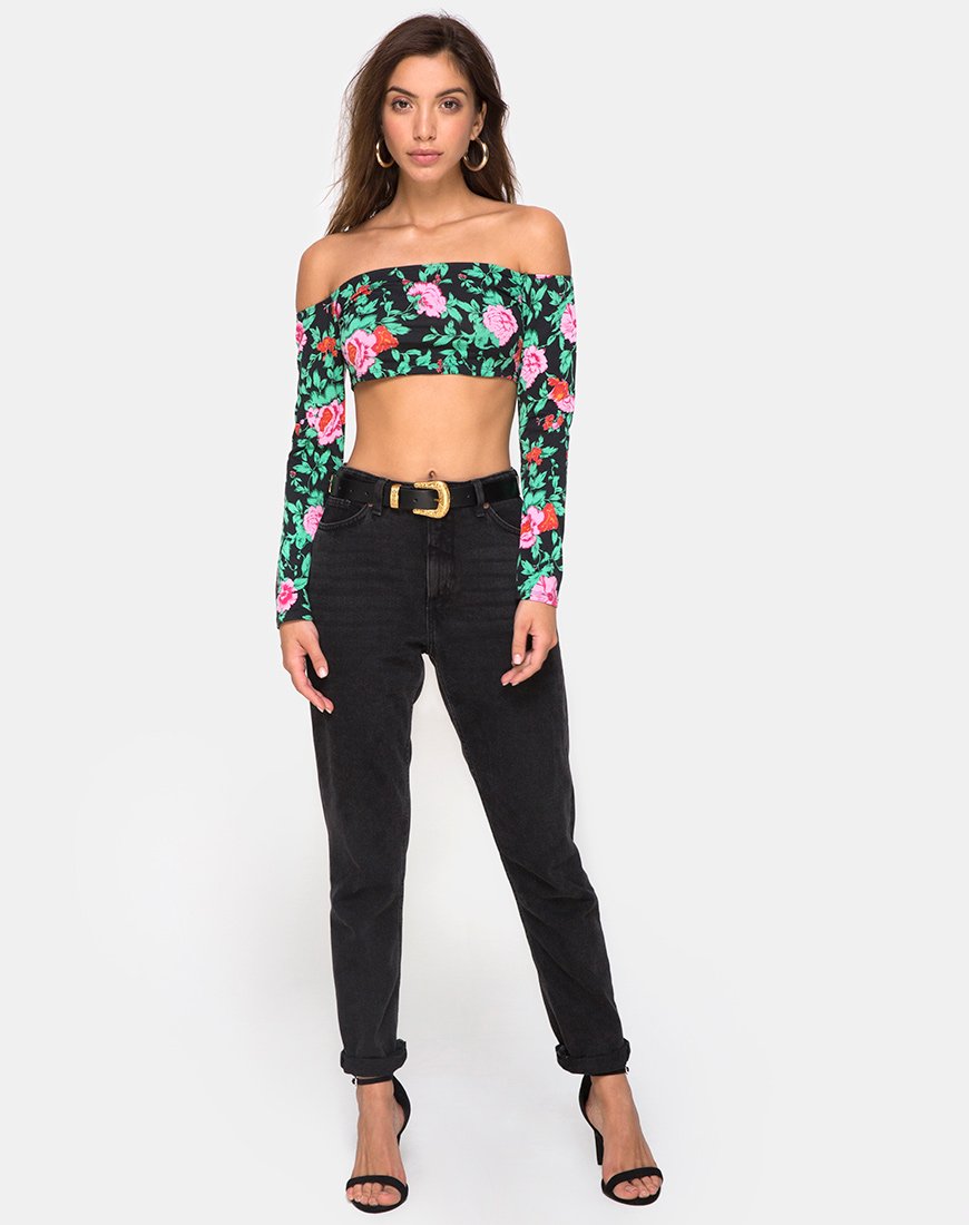 Immagine di Coga Crop Top in Flower Fling