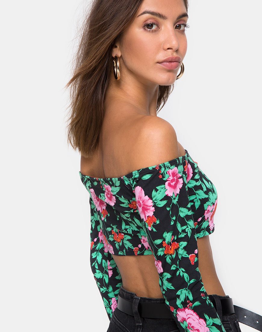 Immagine di Coga Crop Top in Flower Fling