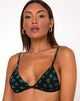 Immagine di Colesto Bralet in Hidden Charm Nero e Menta Piperita