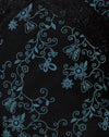  Farfalla Vine Flock Blu