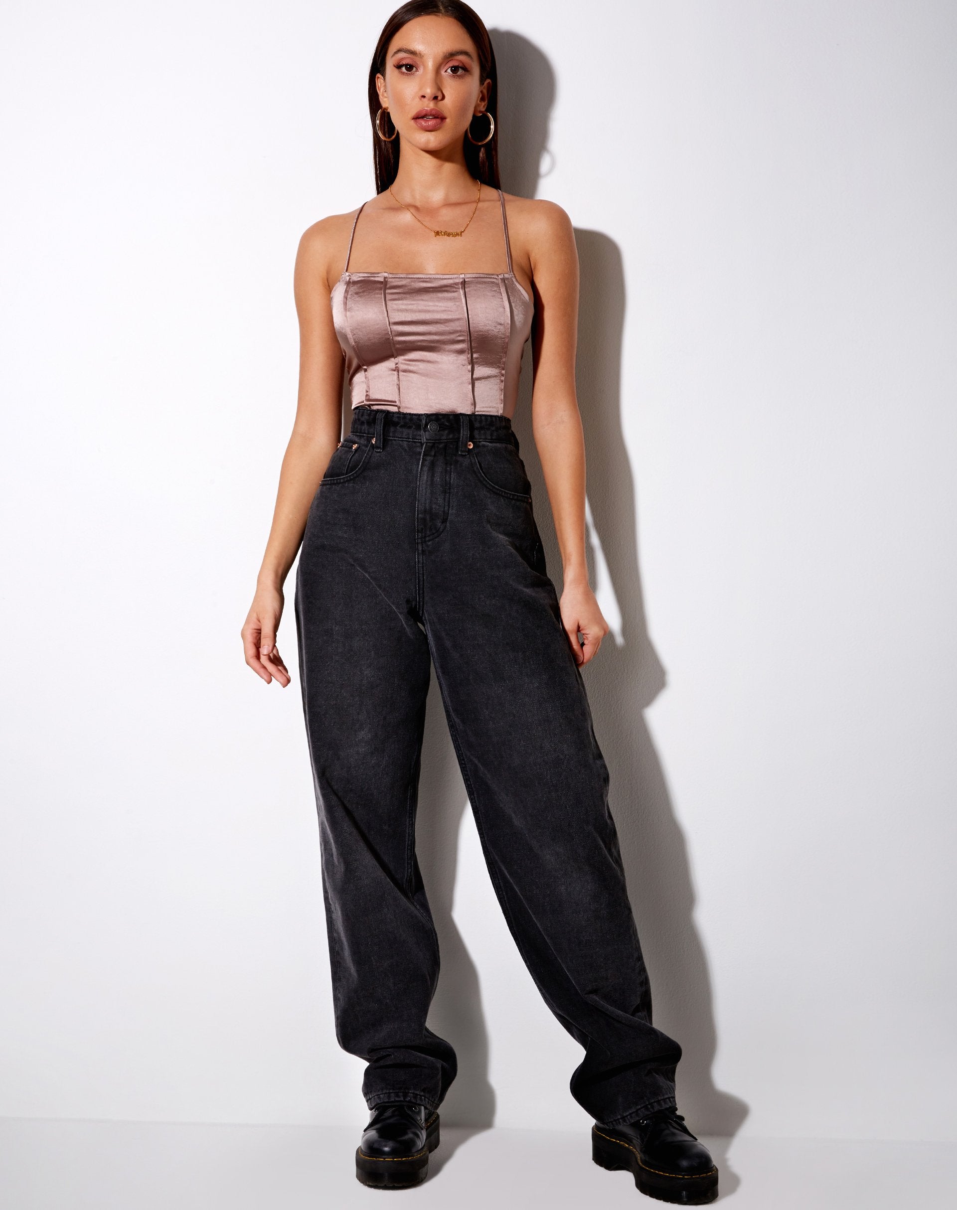 Immagine di Cosey Top in Satin Champagne