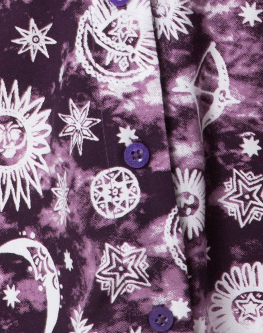 Immagine di Crosena Swing Dress in Viola Zodiac