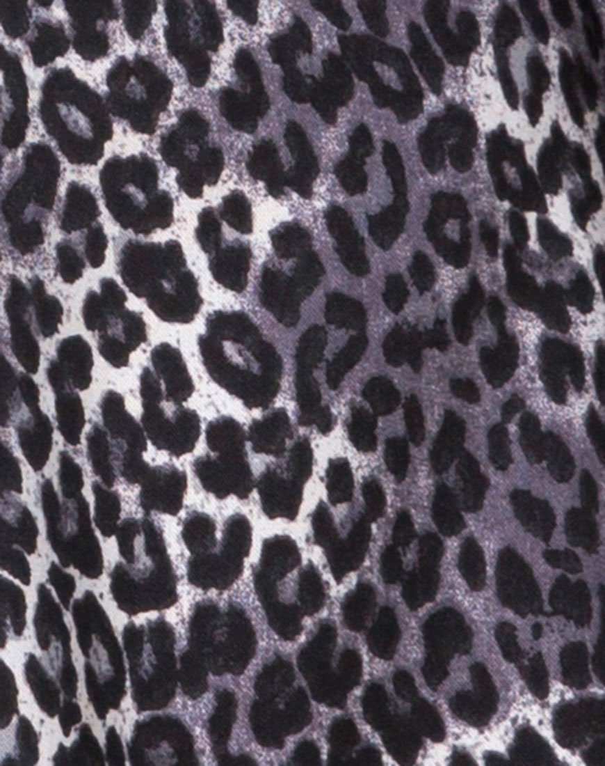 Immagine di Crosena Swing Dress in grigio leopardo Rar