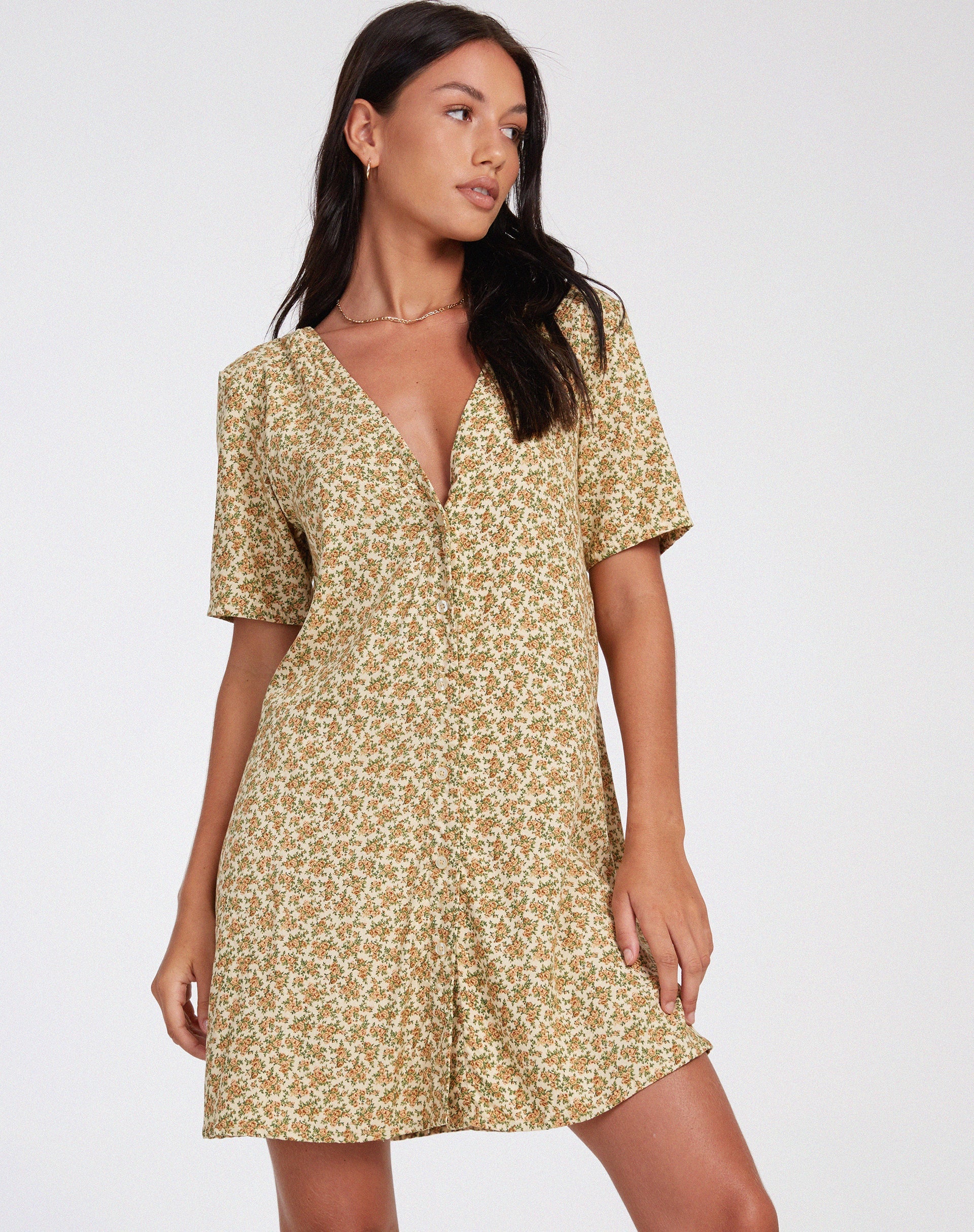 immagine di Crosena Mini Dress in Washed Ditsy