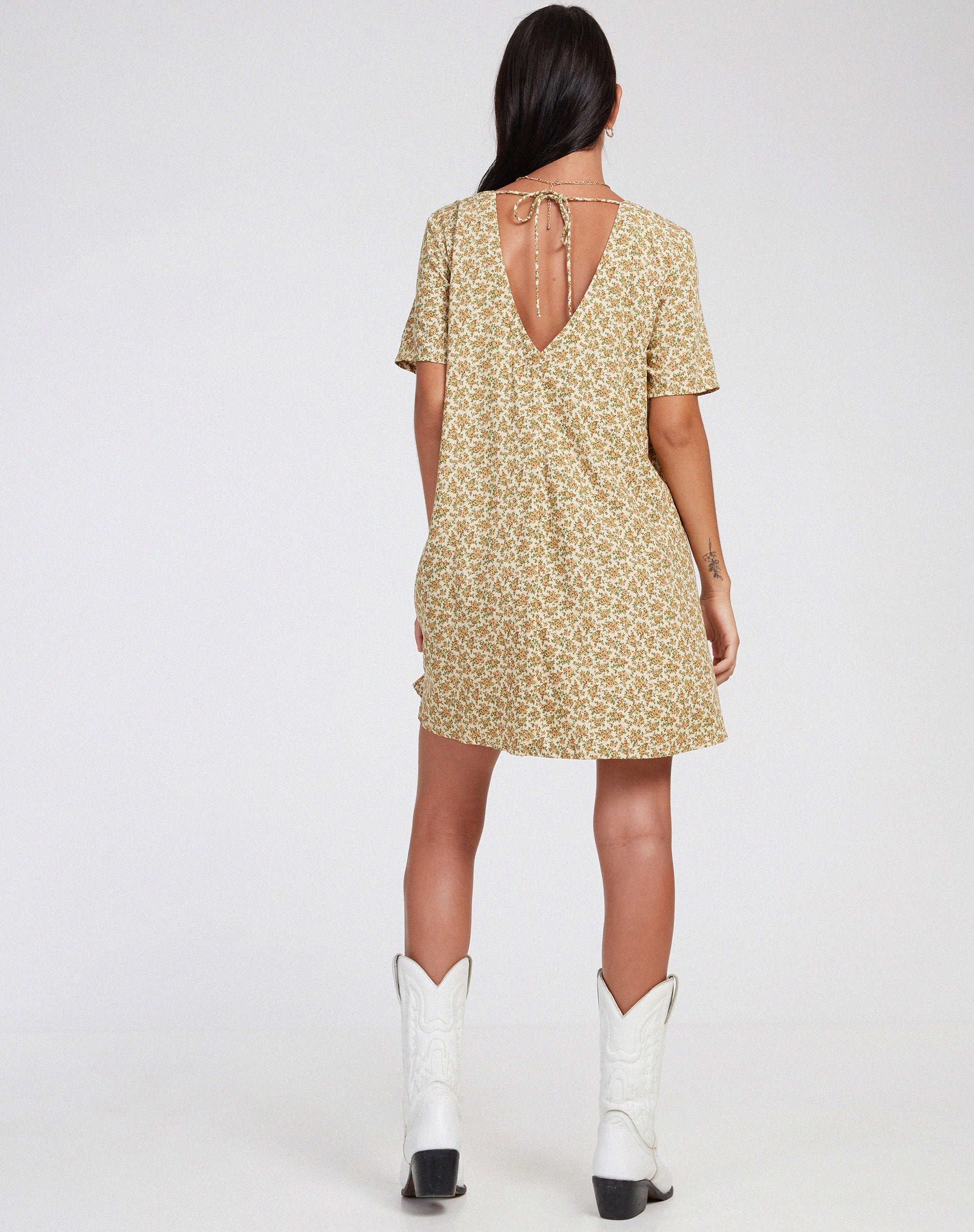immagine di Crosena Mini Dress in Washed Ditsy