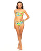Immagine di Crystal Cut Out Bikini Bottom in Tropicana