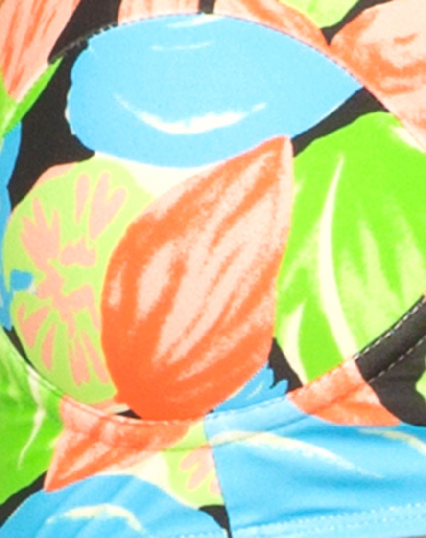 Immagine di Crystal Cut Out Bikini Bottom in Tropicana