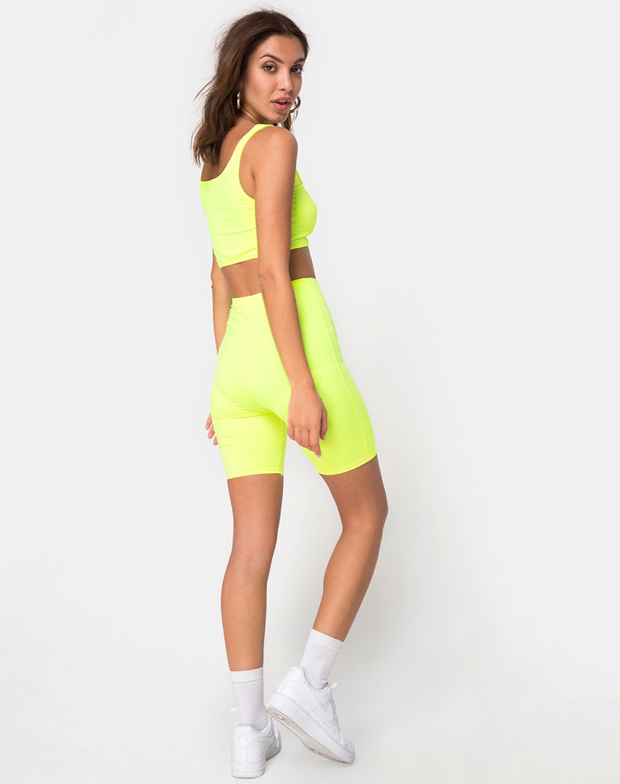 Immagine di Cycle Short in giallo neon
