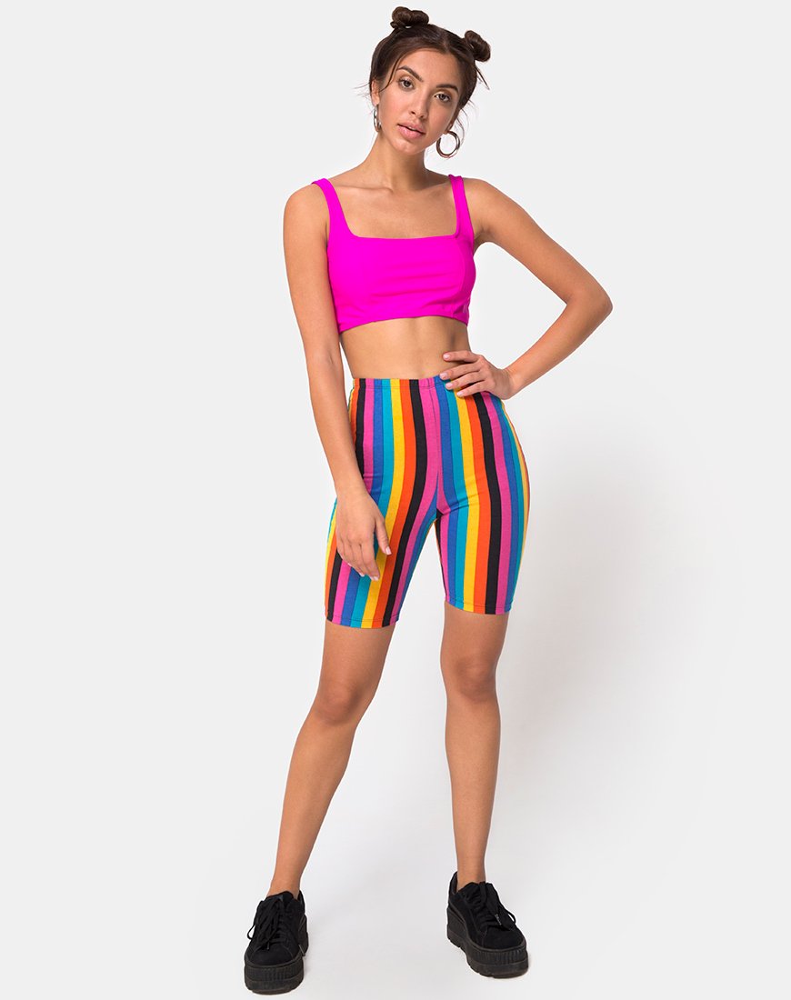 Immagine di Cycle Short in New Vertical Mixed Stripe