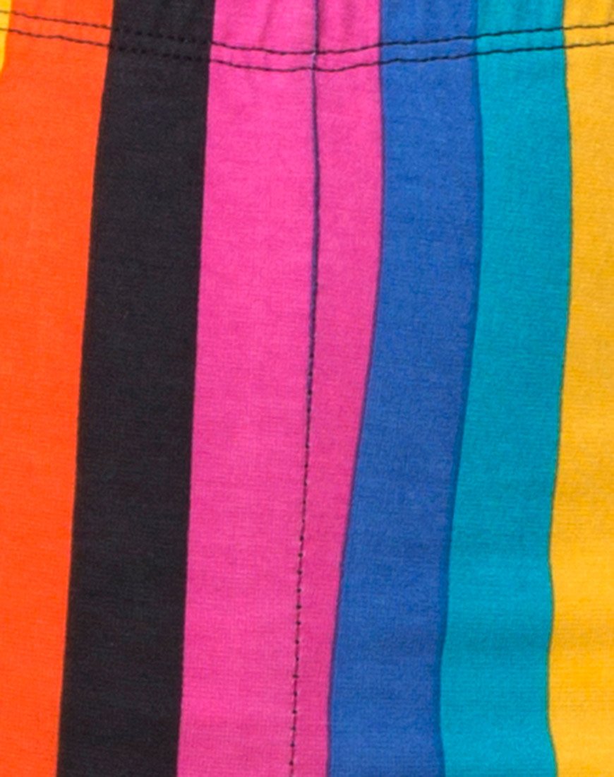 Immagine di Cycle Short in New Vertical Mixed Stripe