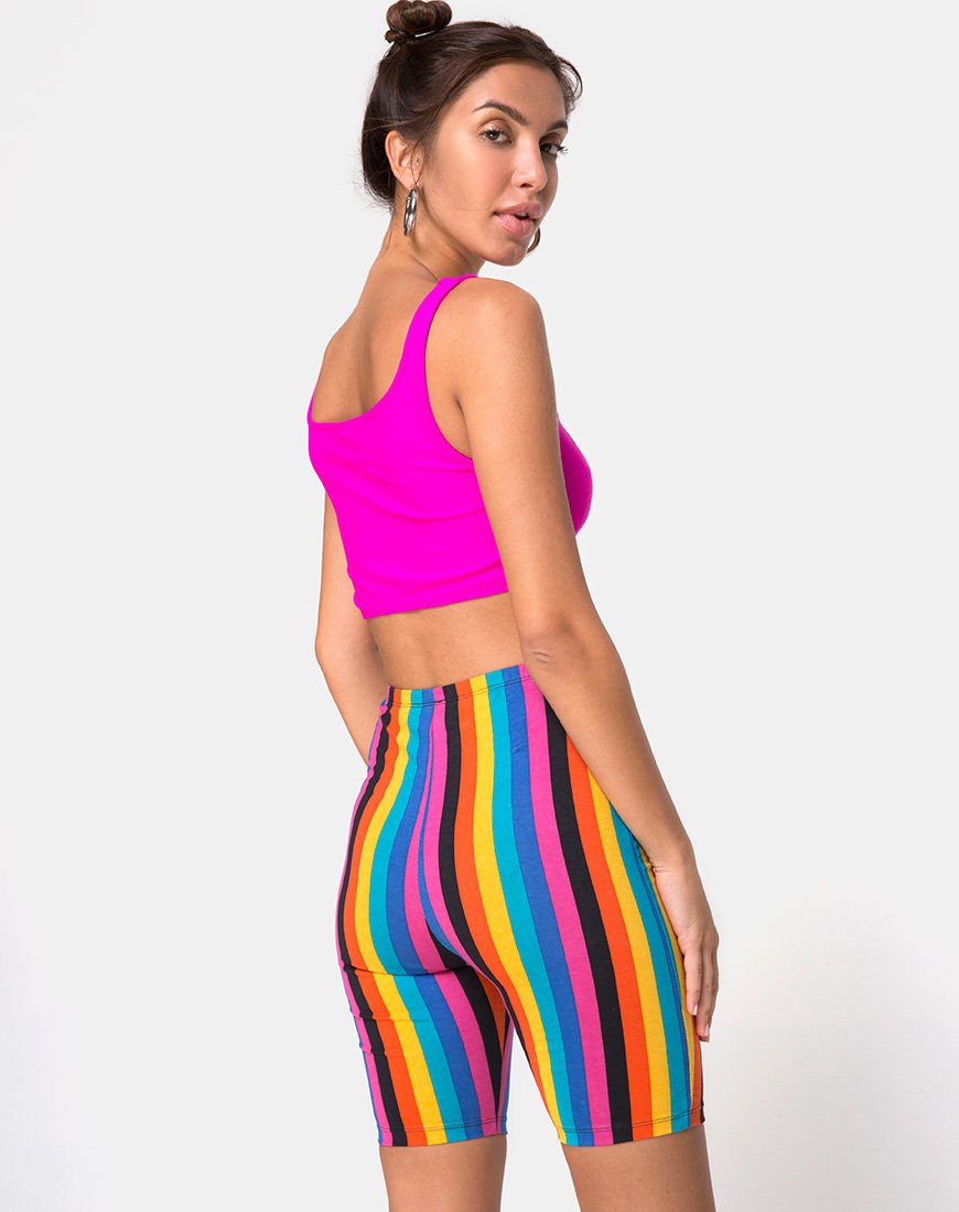 Immagine di Cycle Short in New Vertical Mixed Stripe