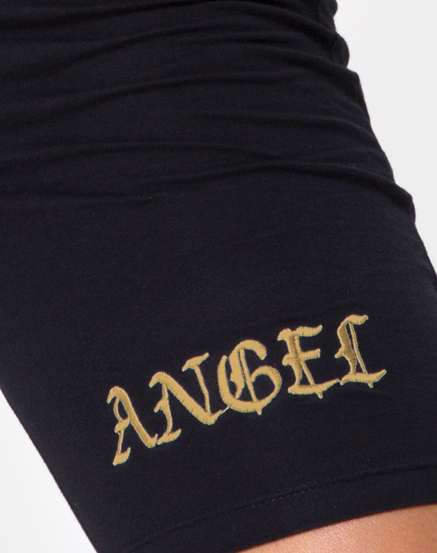 Immagine di Cycle Short Nero No Angel Embroidery
