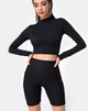 Immagine di Cycle Short a strisce orizzontali nere