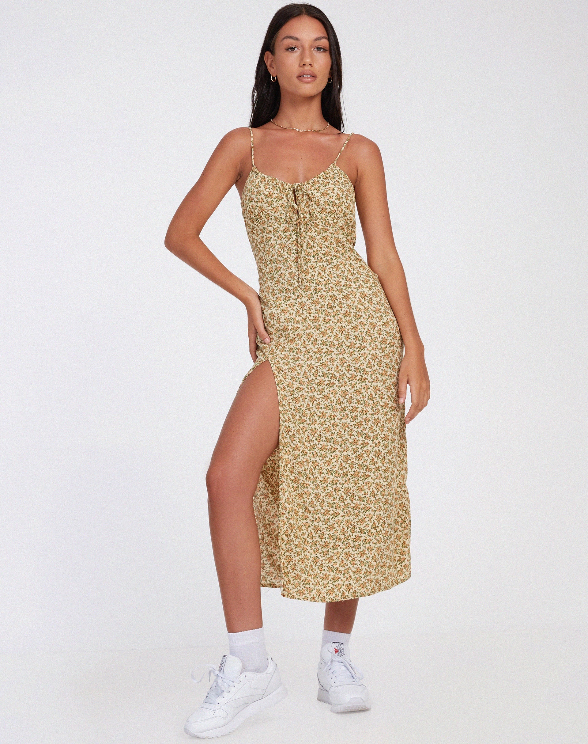 immagine di Cypress Midi Dress in Washed Ditsy