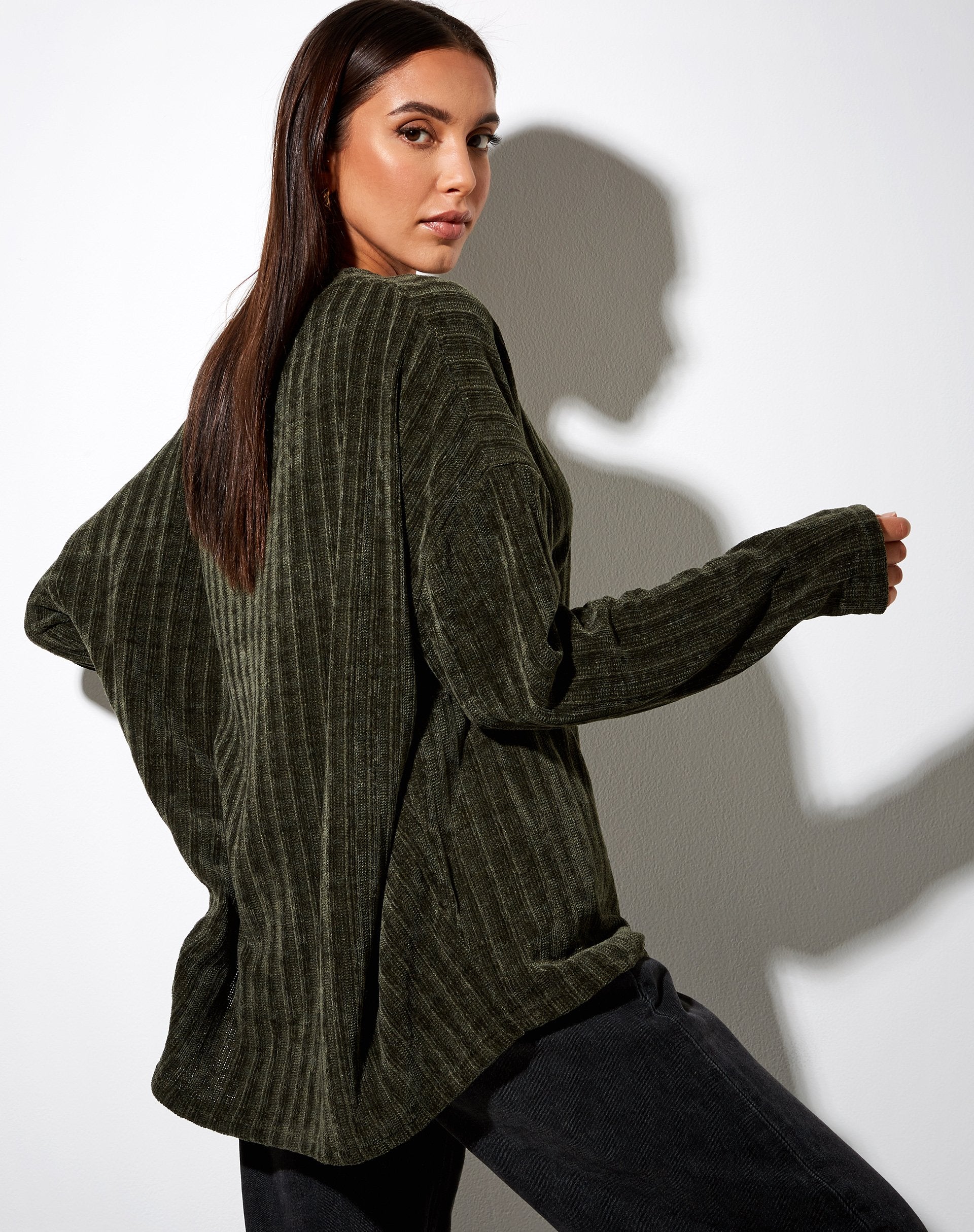 Immagine di Dad Jumper in ciniglia Khaki