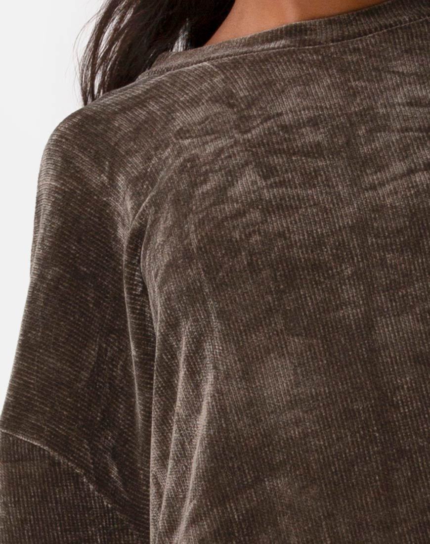 Immagine di Dad Jumper in maglia Khaki