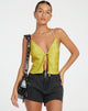 immagine di Dama Crop Top in oro