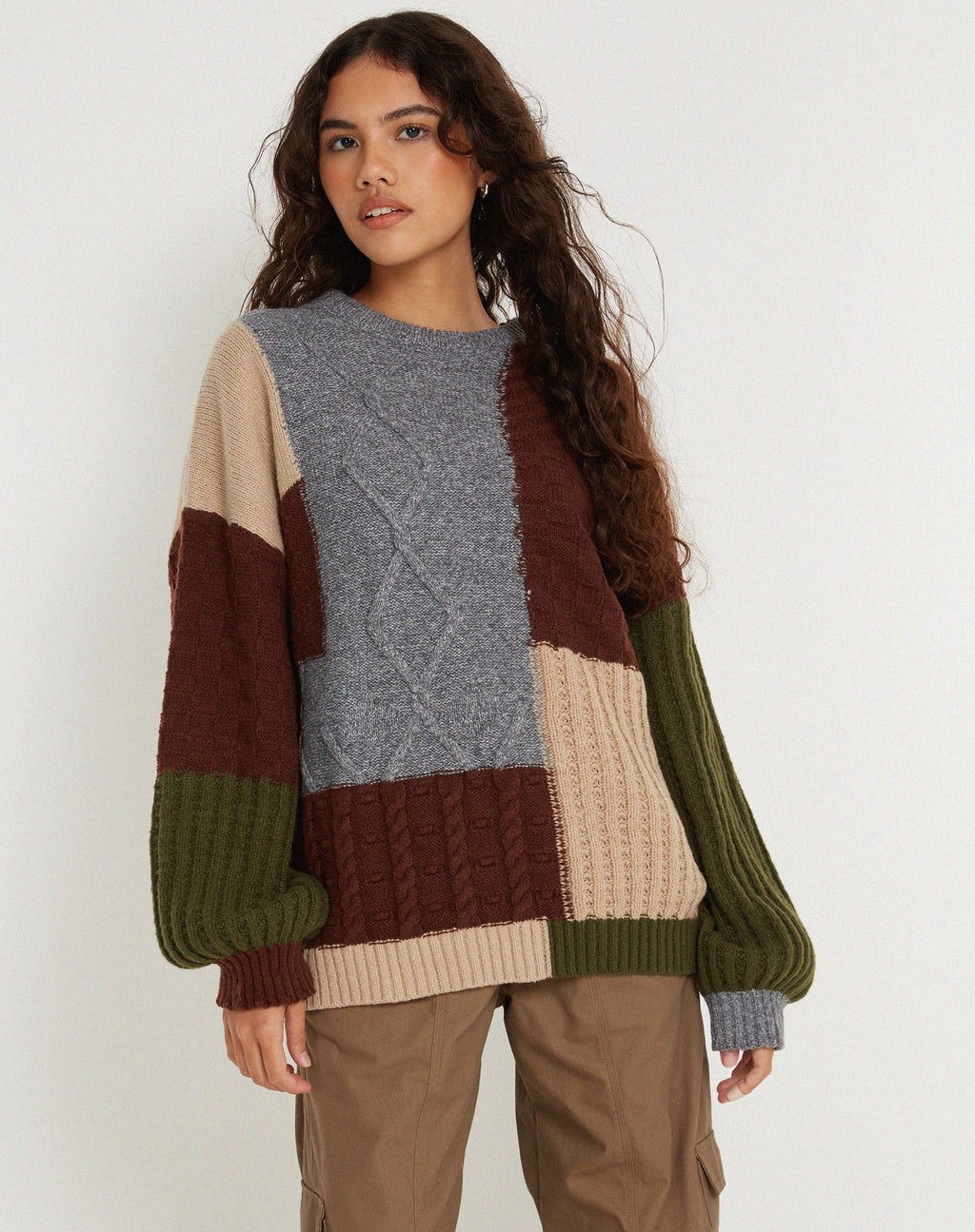 Maglia Danar in patchwork