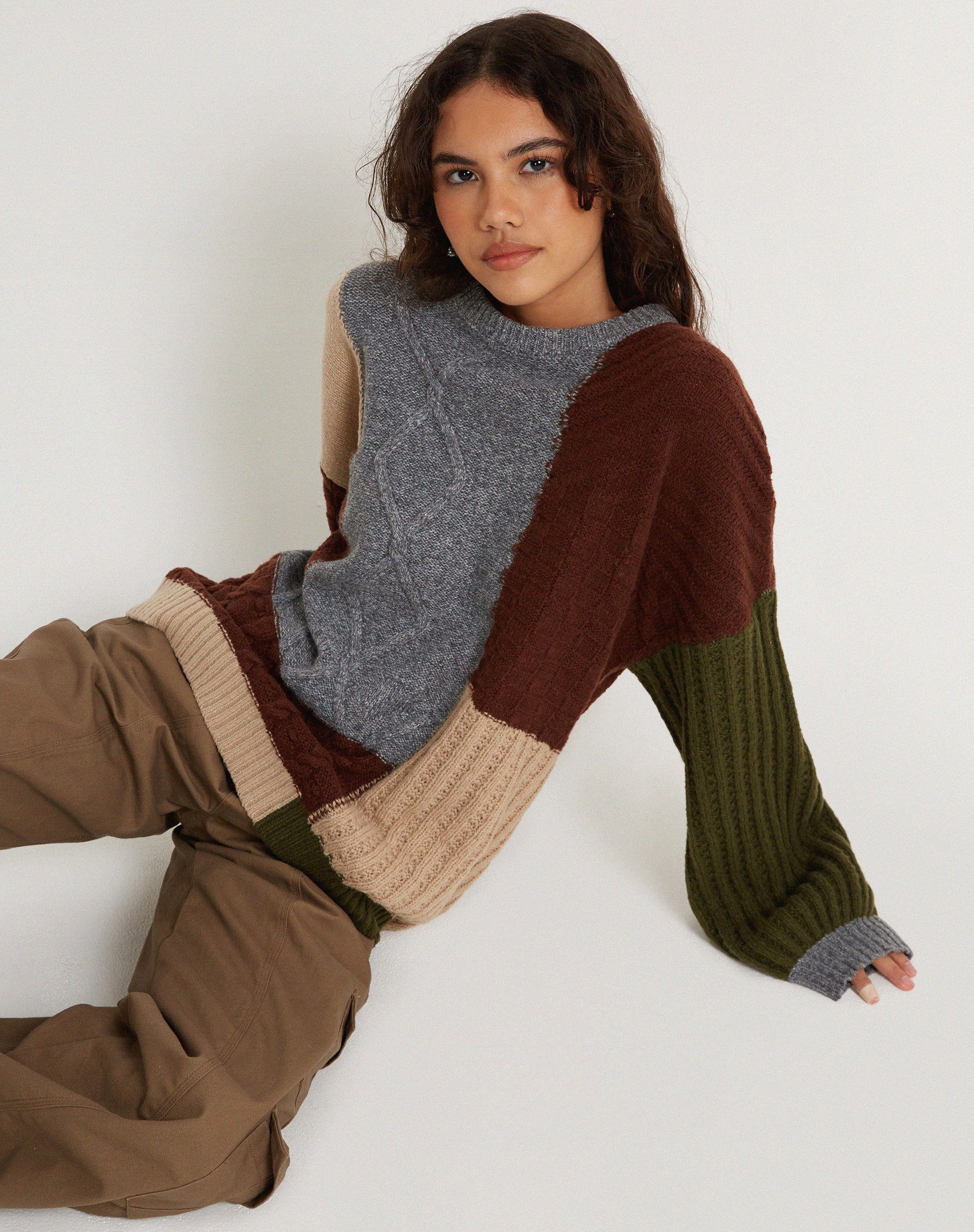 immagine di Danar Jumper in patchwork