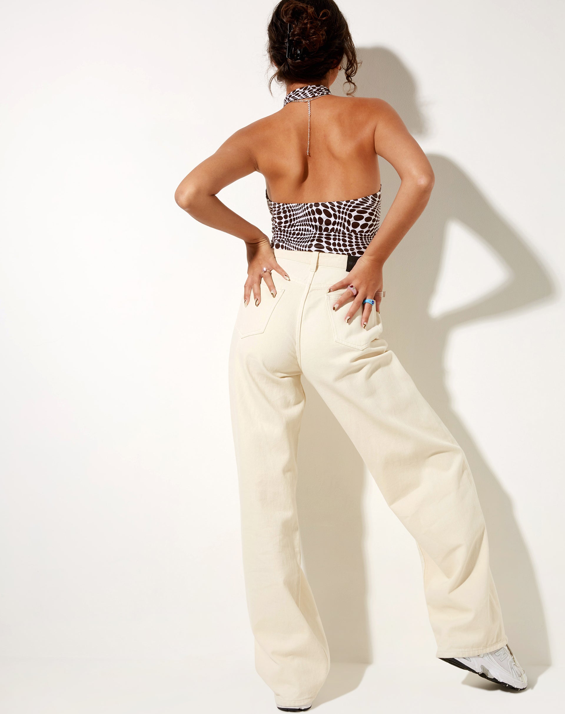 Immagine di Dapa Crop Top in Optic Polka