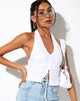 Immagine di Dapa Crop Top in bianco