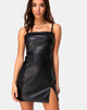 Immagine di Rosina Dress in PU Nero