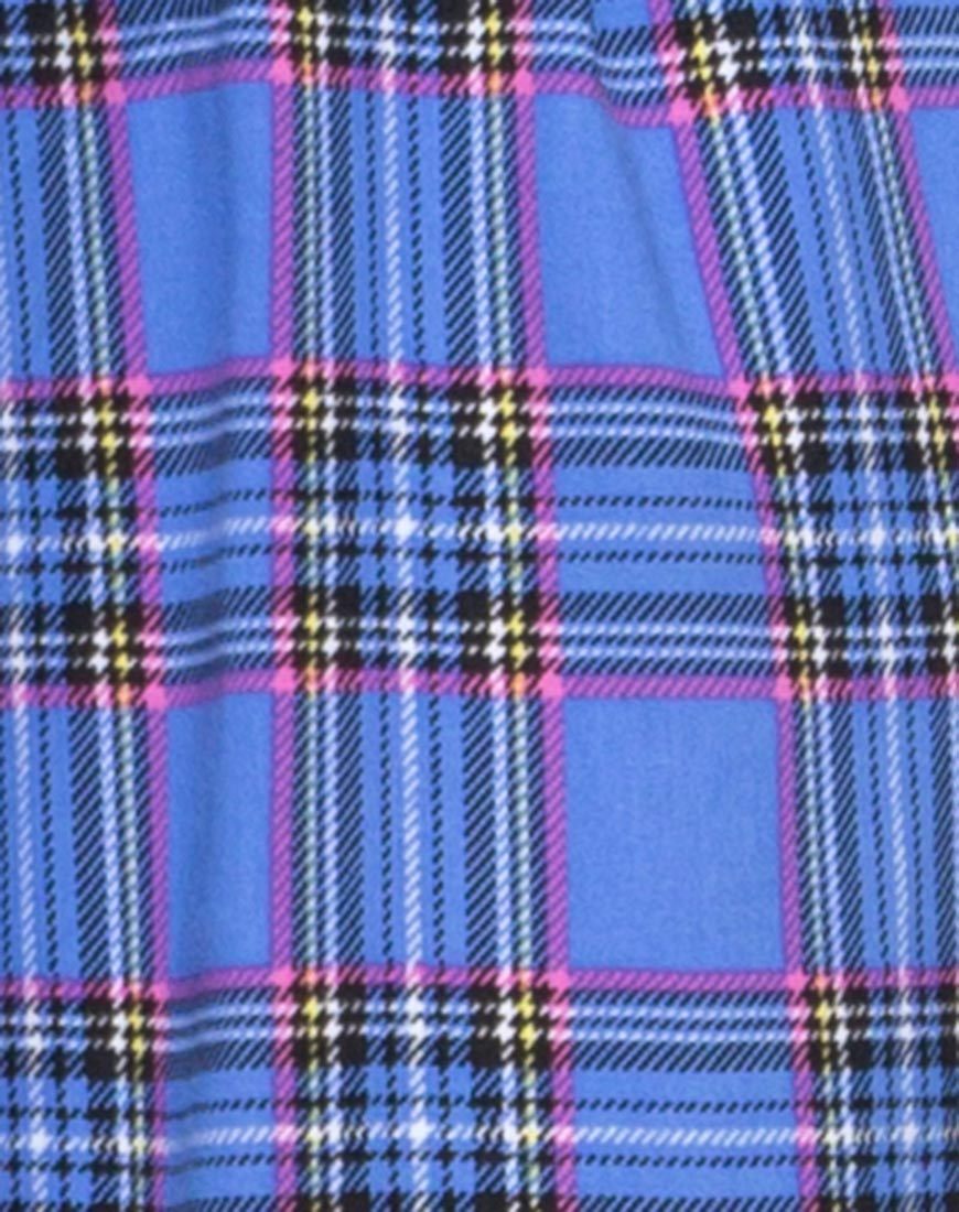 Immagine di Dastan Pantaloni a quadri anni '90 Blu Rosa