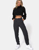 Immagine di Dastan Pantalone in gessato nero