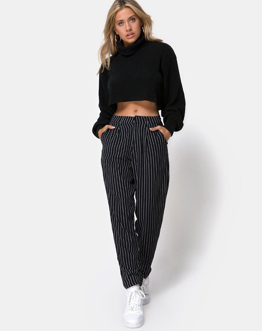 Immagine di Dastan Pantalone in gessato nero