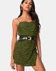 Immagine di Datista Slip Dress in Cheetah Khaki