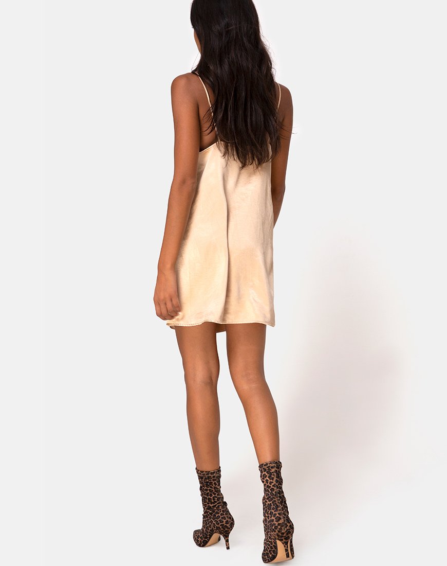 Immagine di Datista Dress in Satin Gold