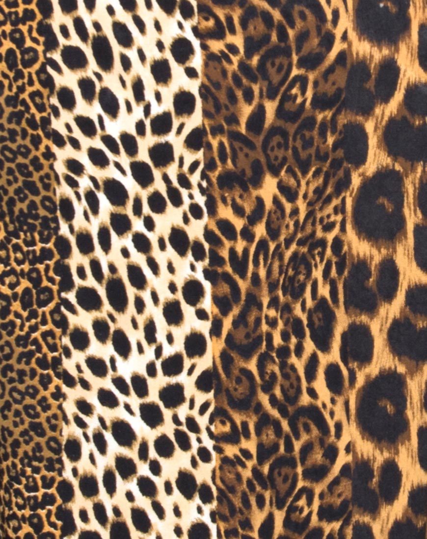 Immagine di Datista Dress in Animal Stripe