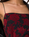 Romantico gregge di rose rosse