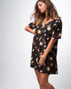 Immagine di Crosena Swing Dress nel sistema solare nero