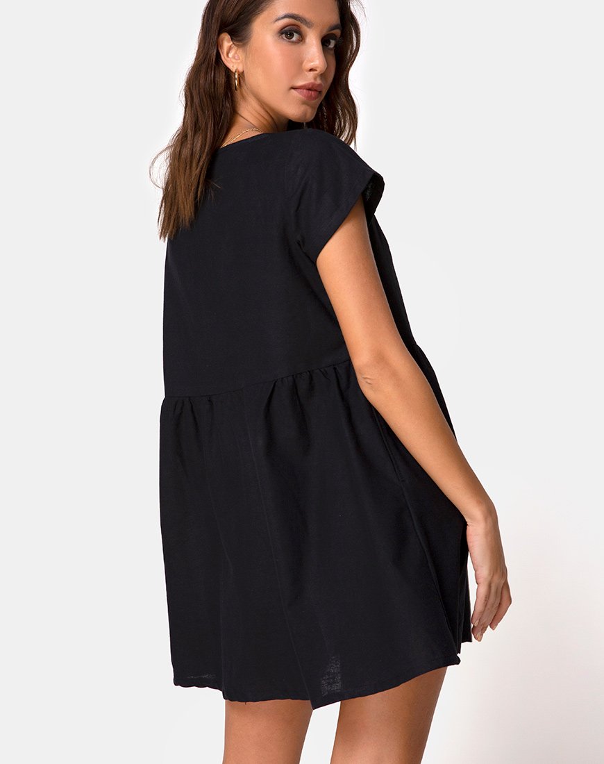 Immagine di Deira Babydoll Dress nero