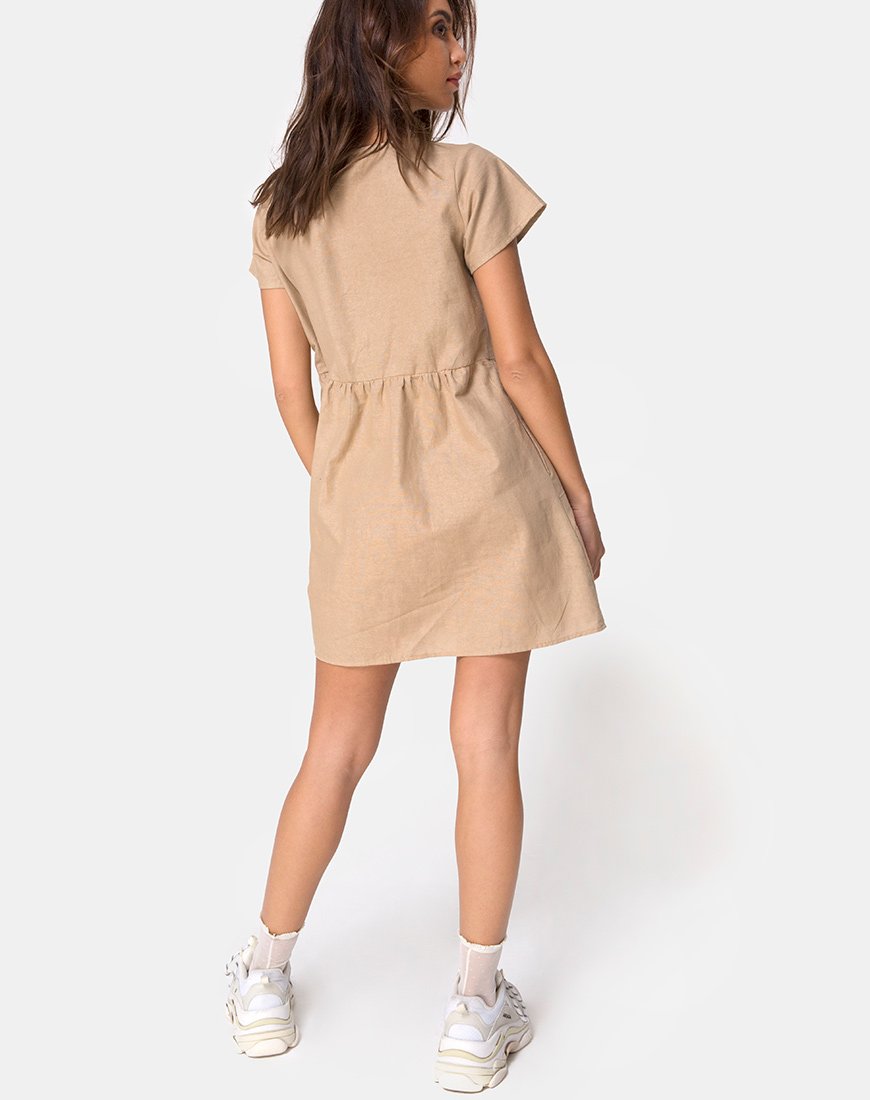 Immagine del vestito babydoll Deira in pietra