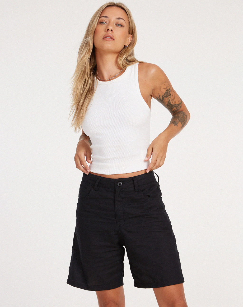 Pantaloncini Della in nero