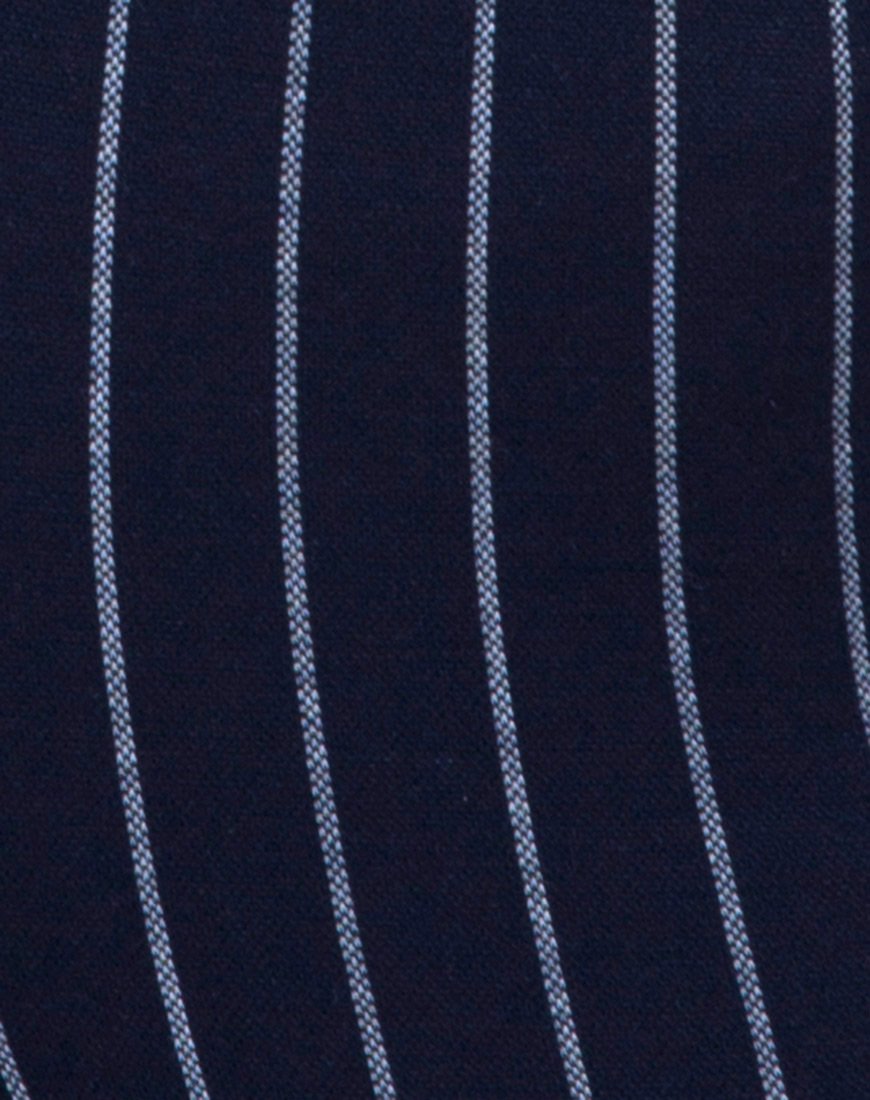 Immagine di Devile Unitard in gessato Navy