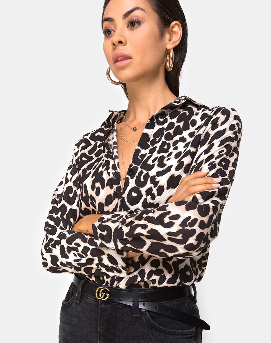 Camicia Dimaris in Jaguar oversize