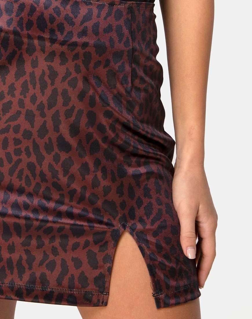 Immagine di Dina Mini Gonna in Coco Animal