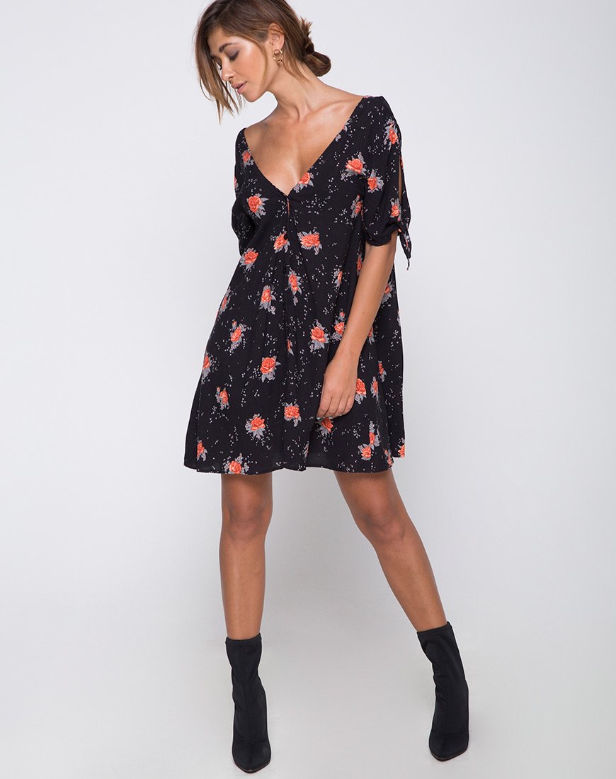 Immagine di Dinda Swing Dress in Midnight Rose
