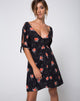 Immagine di Dinda Swing Dress in Midnight Rose