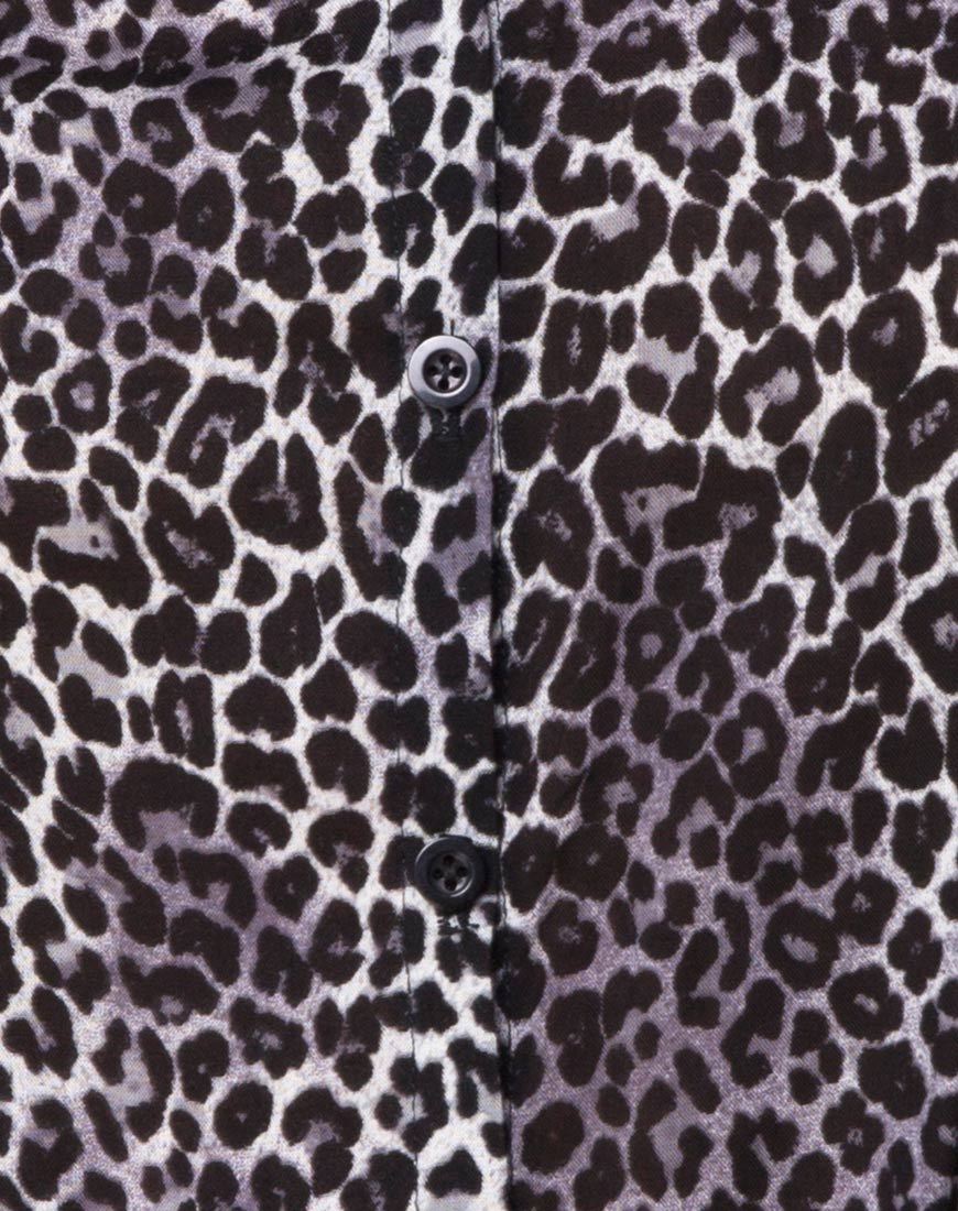 Immagine di Disam Shirt in Rar Leopard Grey