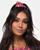 Immagine di Scrunchie in Disty Rose Red Silver